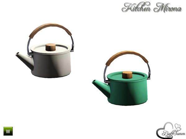 Sims 3 — Kitchen 'Mirona' Kettle by BuffSumm — Part of the *Kitchen 'Mirona'* Created by BuffSumm @ TSR ***TSRAA***