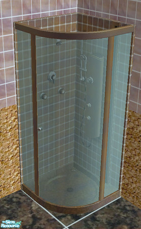 Sims 2 — Texture mini Bathroom - shower by Smoffi — Shower for my mini bathroom set made from Riverwillows 'midterm'