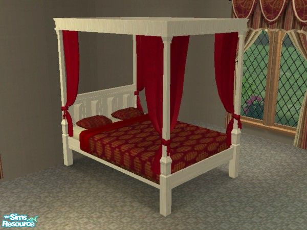 Sims 2 — Guilty Pleasures - Bed by EarthGoddess54 — Part of the Guilty Pleasures bedroom set. Enjoy!