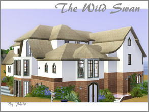 Sims 3 — The Wild Swan by philo — The Wild Swan is an old cottage which has been partly renovated. Due to financial