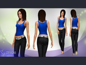 Sims 3 — Sexy Tank Top by MwDESIGNS2 — A sexy tank top wearable as everyday, sleepwear and athletic. The top features a