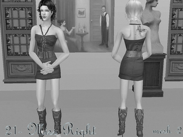 Sims 2 —  Mesh Serasims Peglegssmallpullover Alshoes  by Well_sims — Mesh for you :))
