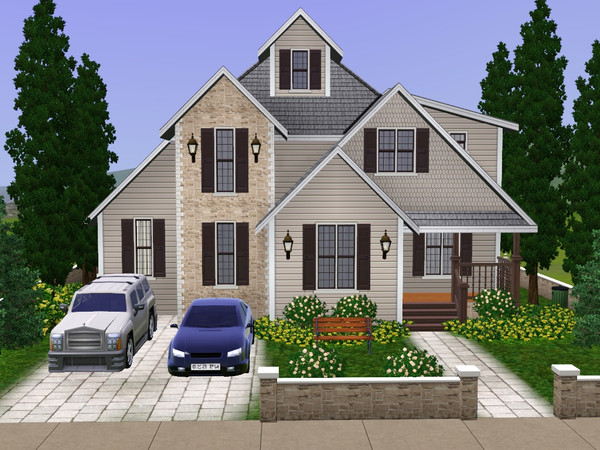 Sims 3 — Sonya by gabi892 — Sonya is small sweet 1 bedroom house for couple. The first floor is open plan, living room