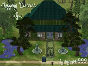 Sims 2 — Shopping District Spa by Onyxmoon0002 — A special thank you to my amazing downloaders, I present you your very