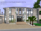 Sims 3 — Modern Contemporary Vista  by mztumbaga2 — A cozy Contemporary Modern Vista with four bedrooms and three baths,