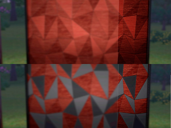 Sims 3 — Dogma PoliWall[wood] C-Side by action2 — PoliWall wood Mosaic by ACTION [AS] at The Sims Resource. C-Side