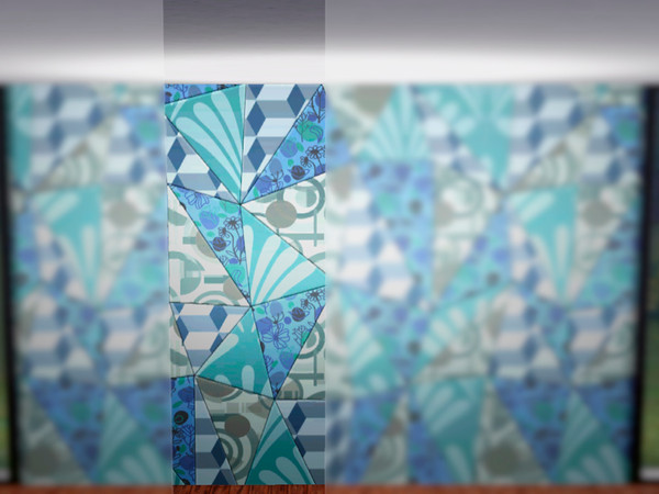 Sims 3 — Dogma PoliWall[upholstered] A-Side by action2 — PoliWall upholstered Mosaic by ACTION [AS] at The Sims Resource.