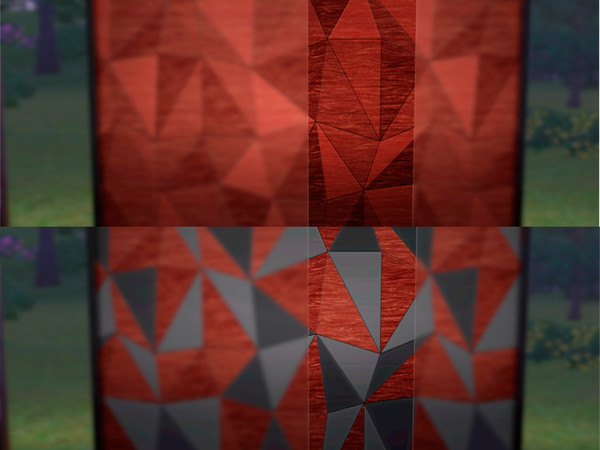 Sims 3 — Dogma PoliWall[wood] B-Side by action2 — PoliWall wood Mosaic by ACTION [AS] at The Sims Resource. B-Side