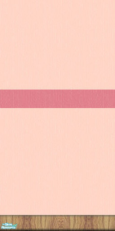 Sims 2 — TC 52 Pink Girl - Wallpaper by EarthGoddess54 — Part of the Pink Girl bedroom. Textures by ImmeK, made for