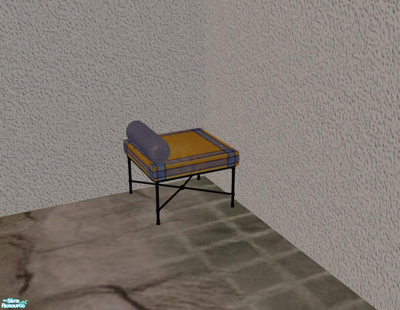 Sims 2 — PB Outdoor Recolor Polstery Provence - Pillowroll by ShinoKCR — 