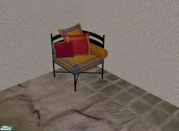 Sims 2 — PB Outdoor Recolor Polstery Provence - Pillow Corner r by ShinoKCR — 