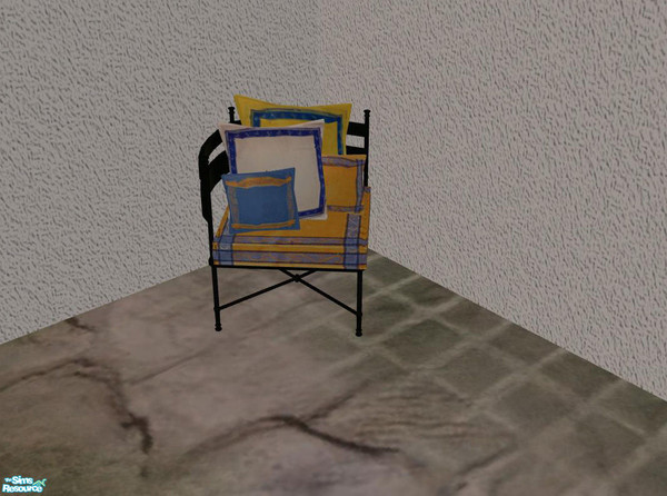 Sims 2 — PB Outdoor Recolor Polstery Provence - Pillows Corner l by ShinoKCR — 