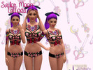 Sims 3 — Sailor Moon Tattoos by bbyvrd2 — Sailor moon tattoos made for sims! What every magical girl wants. Drawings made
