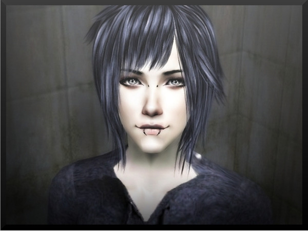 Sims 2 — Retsu by paperBrain2 — The name Retsu means violent XD I don\'t know why I choose this name for him, anyways,