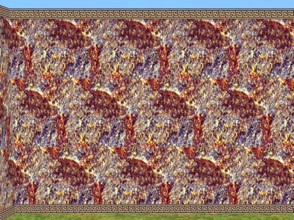 Sims 2 — Watching Marble Wall Set - Meesha-watchwmbloom by zaligelover2 — A set of masonry.