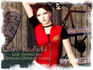 Sims 3 — Darkside Chronicles Claire Vest CVX by irisheart — This is Claire Redfield's second version of Code Veronica X