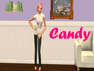 Sims 2 — Candy by cookiesandmilk5202 — This is probably the first sim I\'ve made where the entire face has been sculpted
