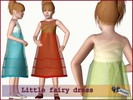 Sims 3 — Little fairy dress by Klemila2 — Beautiful dress with a transparent skirt for little fashionistas. - Three