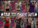 Sims 2 — TF Pewdiepie Shirts! by xMewsly — Since I really love pewdiepie and have been watching him for two years, I
