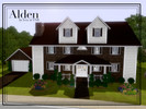 Sims 3 — Alden by lexx2 — Traditional colonial styled American home fully furnished. First floor includes family room,