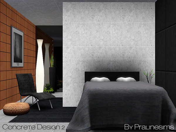 Sims 3 — Concrete Design 2 by Pralinesims — By Pralinesims: Masonry