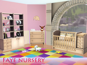 Sims 3 — Faye nursery by spacesims — A sweet nursery with stylish elements made for modern homes. This nursery provides