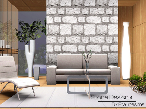 Sims 3 — Stone Design 4 by Pralinesims — By Pralinesims: Rock and Stone