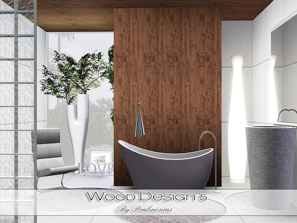 Sims 3 — Wood Design 5 by Pralinesims — By Pralinesims: Wood