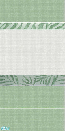 Sims 2 — Capri wall set - green 5 by mayskaya — 