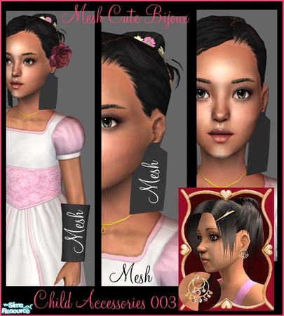 Sims 2 — Texture Template Mesh 003 Cute Bijoux by Lianaa — Texture Template Mesh 003 Cute Bijoux