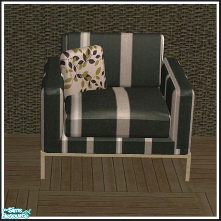 Sims 2 — Back to the 70ies - striped - Chair by mirake — 