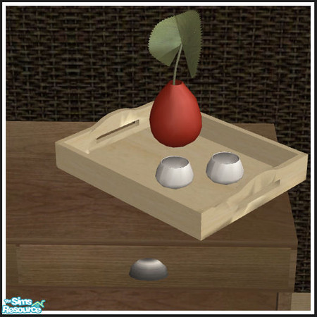 Sims 2 — Back to the 70ies - brown - Tray by mirake — 