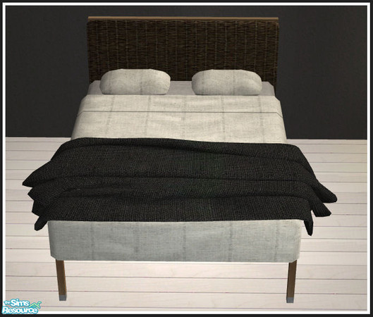 Sims 2 — Cosy sleeping flowery red - throw 4 by mirake — 