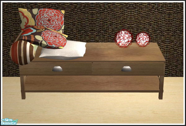 Sims 2 — Back to the 70ies - brown - Pillows by mirake — 