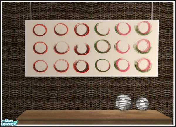 Sims 2 — Back to the 70ies - brown - Painting by mirake — 