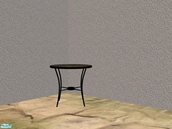Sims 2 — Potterbarn Outdoor - Diningtable 1 tl. by ShinoKCR — 