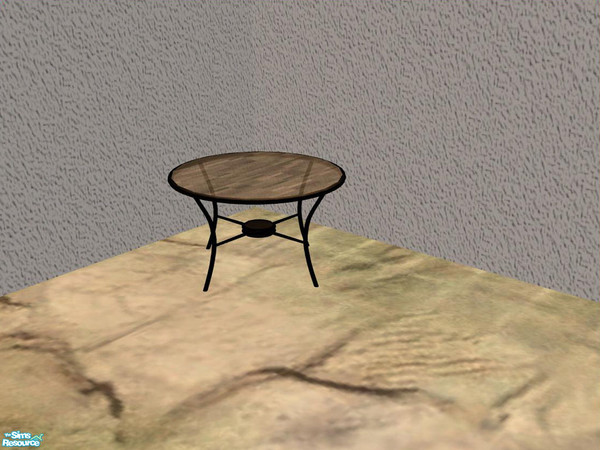 Sims 2 — Potterbarn Outdoor - Coffeetable by ShinoKCR — 