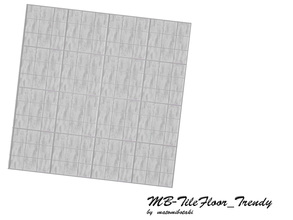 Sims 3 — MB-TileFloor_Trendy by matomibotaki — MB-TileFloor_Trendy, matching tile floor for the - TileWall_Trendy - with