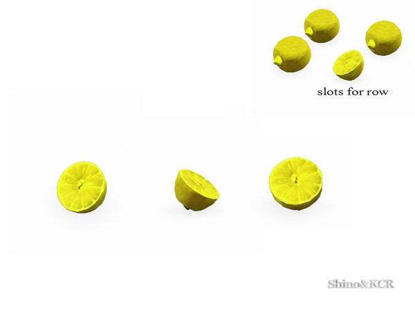 Sims 3 — Kitchen Crispy - Lemmon Half by ShinoKCR — 