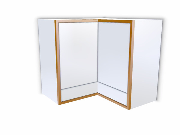 Sims 3 — Lance Cabinet Corner by Flovv — A kitchen cabinet for corners.