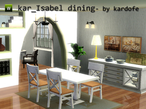 Sims 3 — Isabel dining by kardofe — Nice and convenient dining room with a great room divider and whose dishes are