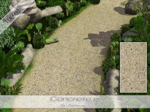 Sims 3 — Concrete 10 by Pralinesims — By Pralinesims