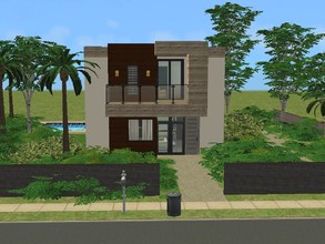 Sims 2 — Earthpoint by millyana — For your ecofriendly neighborhood, Earthpoint has 2 bedrooms, 1.5 bathrooms, open