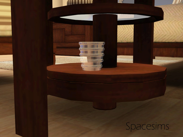Sims 3 — Sara living room - Glass by spacesims — An unusual glass.