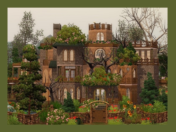 Sims 3 — A Fairy's Paradise by camarossz28 — Whew! Finally done! A Fairy's Paradise! It took me 3 days to built this lot.