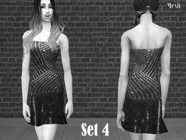 Sims 2 —  Mesh Simchicsundressstilettos2-23-05 by Well_sims — Mesh for you.