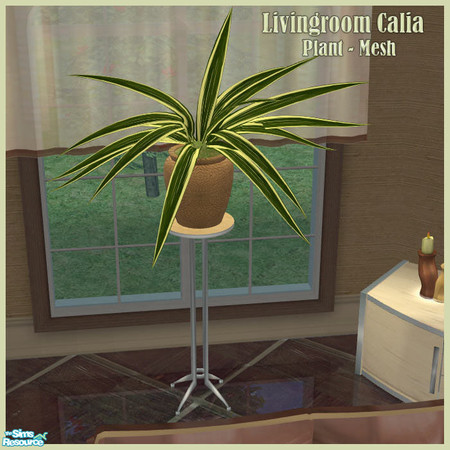 Sims 2 — S2S LivingRoom Calia - Plant 1 Mesh by sims2sisters — 