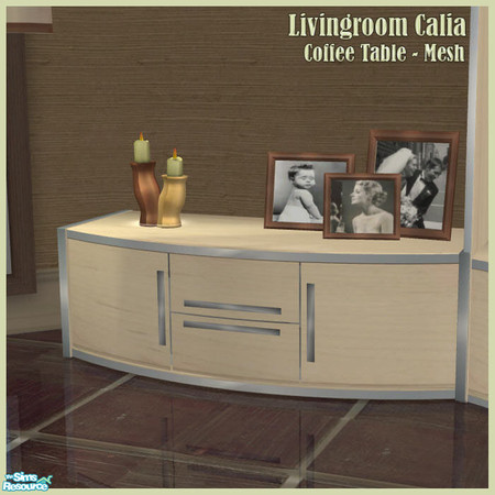 Sims 2 — S2S LivingRoom Calia - Coffee Table1 Mesh by sims2sisters — 