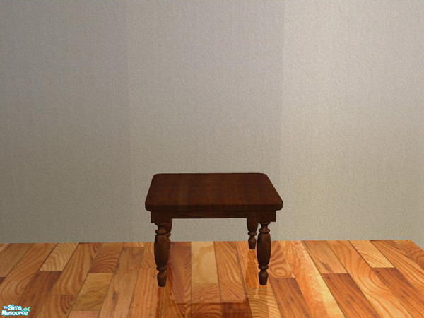 Sims 2 — Potterybarn Diningroom - recolor - brown - Coffeetable 1 tl. by ShinoKCR — 