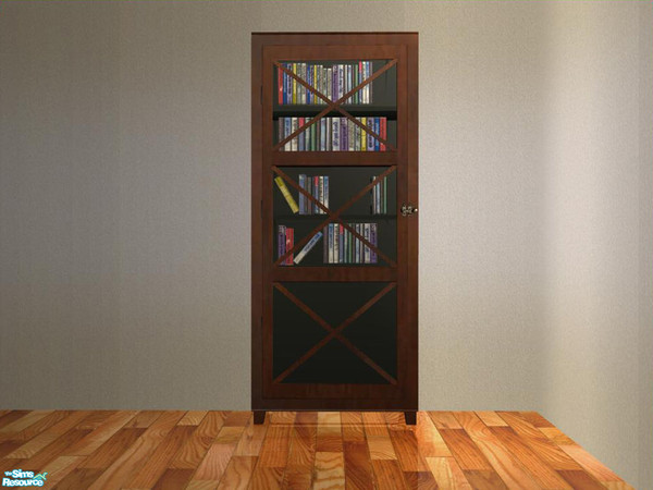 Sims 2 — Potterybarn Diningroom - recolor - brown - Cabinet by ShinoKCR — 